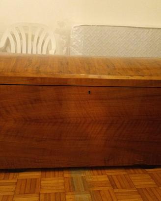Cassone contenitore in legno