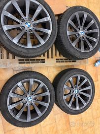 BMW 320 cerchi in lega con gomme nuove 225/45/17