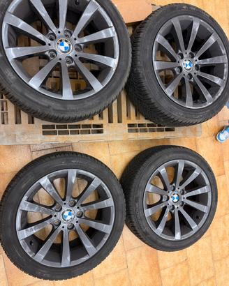 BMW 320 cerchi in lega con gomme nuove 225/45/17