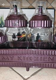 set 5 pezzi cucina 