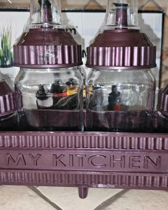 set 5 pezzi cucina 