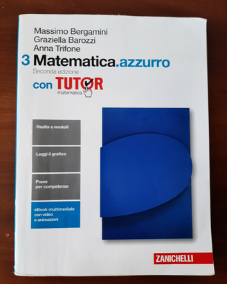 MATEMATICA.azzurro 3 - codice 9788808836298