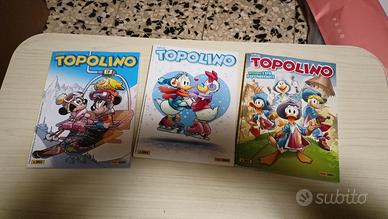 Lotto Fumetti Topolino da 3663 al 3665 Come Nuovo