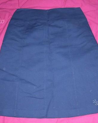 Gonna blu Ralph Lauren