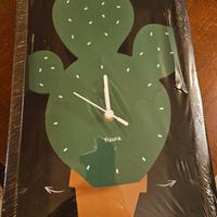 Orologio a parete a forma di cactus 