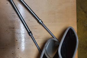 Coppia specchietti supplementari estensibili per t