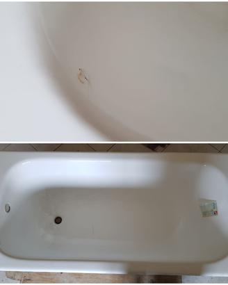 Nouva vasca da bagno in ghisa