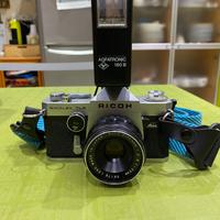 Macchina fotografica Ricoh Singlex TLS + Flash