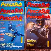 Lotto di sei riviste per gli amanti della pesca