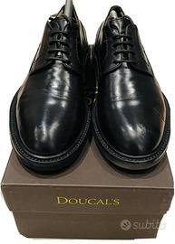 DOUCAL’S  scarpe nere pelle misura 41