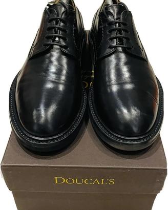 DOUCAL’S  scarpe nere pelle misura 41
