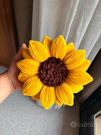🌻 Girasole medio fatto a mano in Ciniglia 🌻