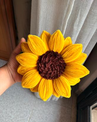 🌻 Girasole medio fatto a mano in Ciniglia 🌻