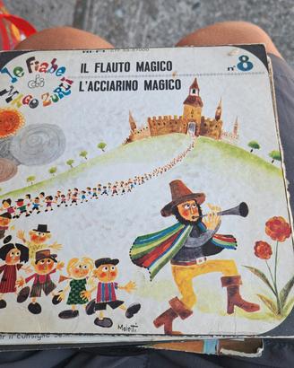45 giri le fiabe di Mago Zurli' Il flauto magico