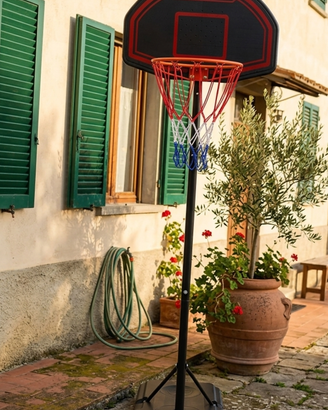 Canestro da basket altezza regolabile Nuovo