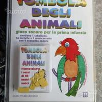 Vecchio gioco - tombola degli animali -