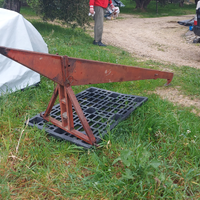 Gru paranco trattore