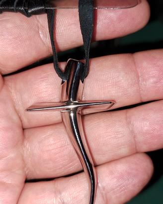 Collana Breil Stones con Croce in acciaio - Nuovo