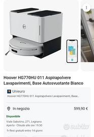 Robot lavapavimenti Hoover