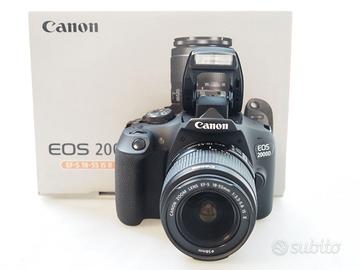 CANON EOS 2000D+18-55 STABILIZZATO
