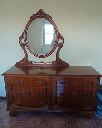 Camera da letto vintage