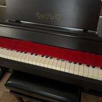 Pianoforte elettrico con sgabello