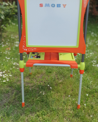 Lavagna magnetica e lavagna gessetti 2 in 1 Smoby