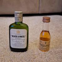 Mignon Black & White Scotch whisky e Brandy Branca