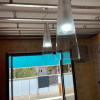 Lampadario in vetro di Murano