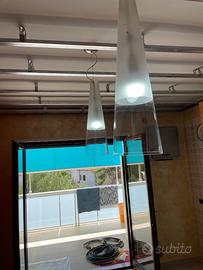 Lampadario in vetro di Murano