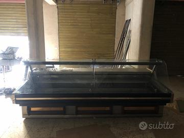 Banco vetrina macelleria/salumeria