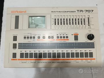 Batteria Roland TR 707 non funzionante 
