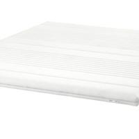 materasso sottile IKEA, topper 160 x 200 cm bianco