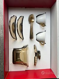 Guzzini set tazzine e zuccheriera