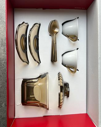 Guzzini set tazzine e zuccheriera