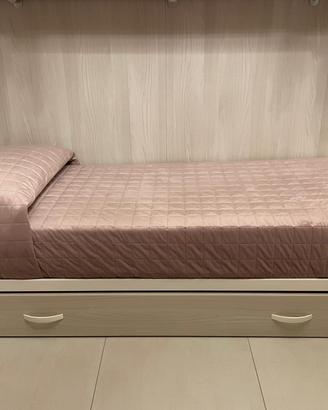 Lettino letto estraibile