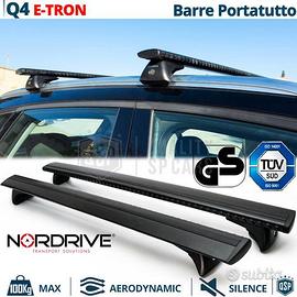 Barre da Tetto per AUDI Q4 E-Tron Alluminio Nero