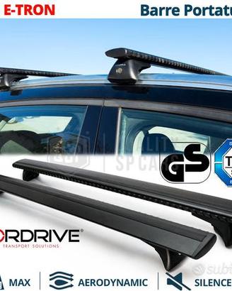 Barre da Tetto per AUDI Q4 E-Tron Alluminio Nero
