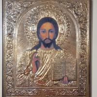 Madonna di Kazan e Cristo Pantocratore in Argento