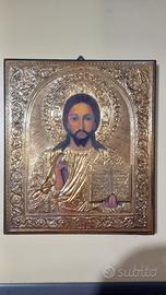 Madonna di Kazan e Cristo Pantocratore in Argento