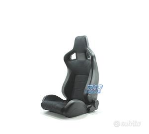 SEDILE SPORTIVO SEMI-BUCKET STILE RS ALCANTARA PEL