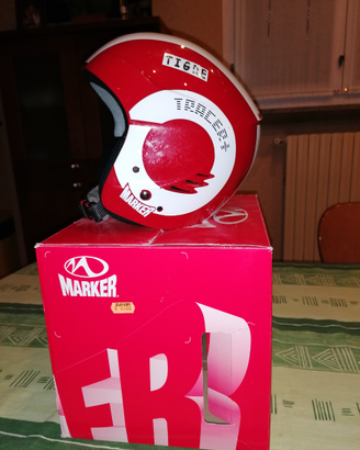 Casco sci Marker S/M 50/56 con maschera