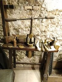 torchio antico per pasta più altri oggetti 