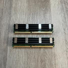 Kit RAM 1 GB (512MB x 2) DDR2 FB-DIMM PC2-5300F