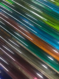 Canne in vetro colorato murano