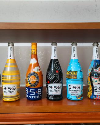 Bottiglie vuote Santero da collezione