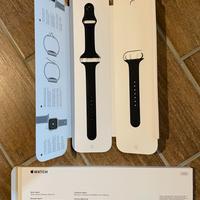 Cinturino sport band nero 44mm Apple watch serie 4