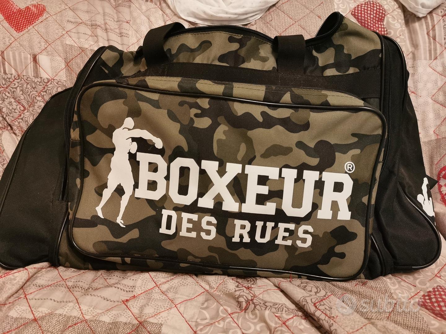 Tracolla Uomo BOXEUR DES RUES Borsa Sportiva Con Tracolla Nera