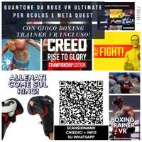 GUANTONI DA BOXE VR X META QUEST 2 3 + APP GRATIS