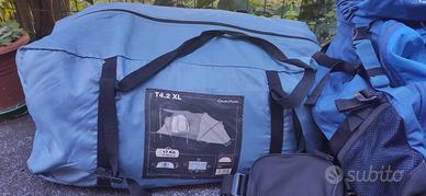 Tenda da campeggio Quechua familiare 4-6 posti